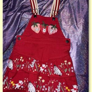 Disney Winnie The Pooh Overall Dress